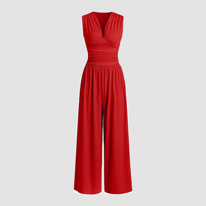 Benedetta | Women's Wide-Leg Stretch Comfort Jumpsuit