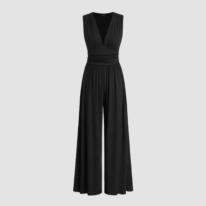 Benedetta | Women's Wide-Leg Stretch Comfort Jumpsuit