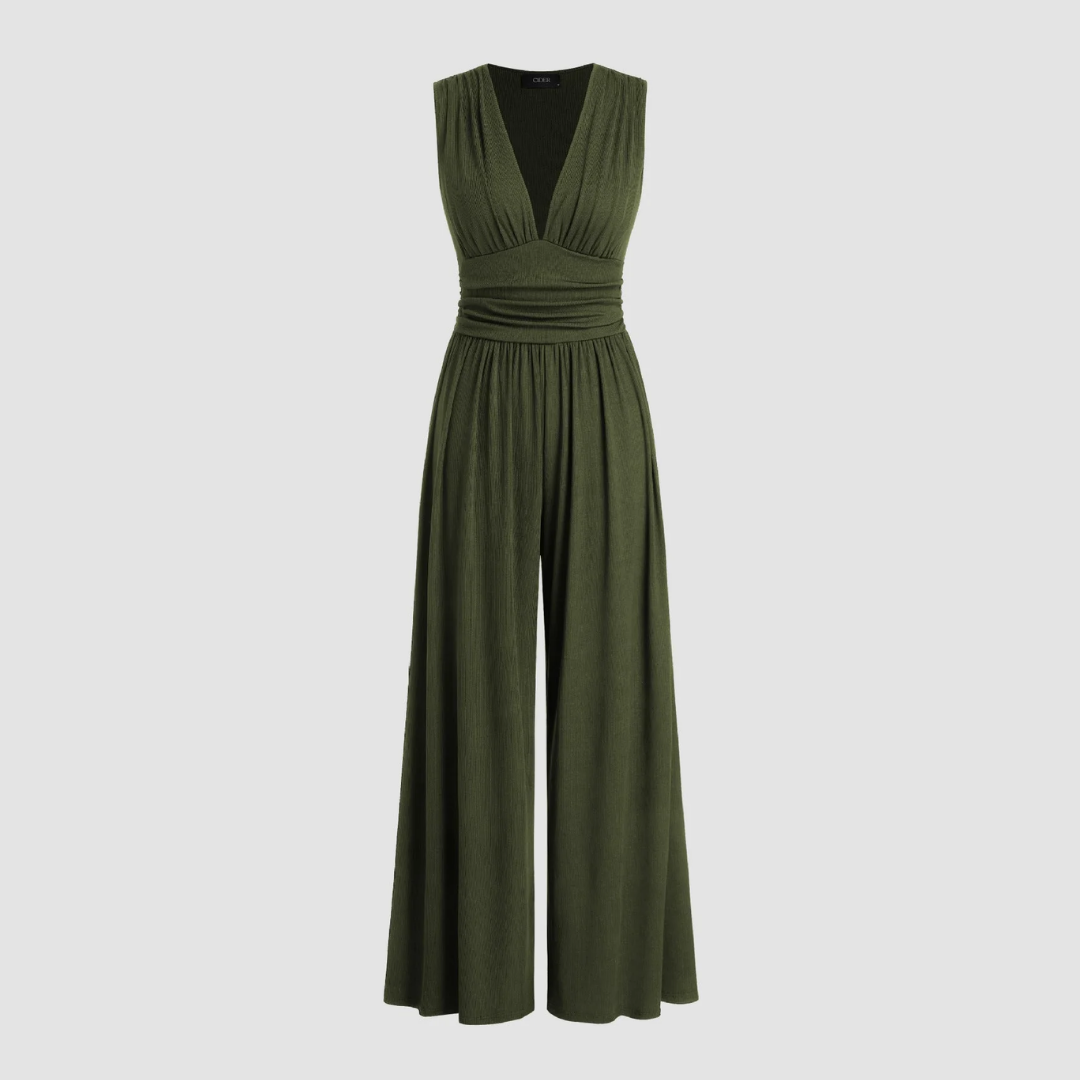 Benedetta | Women's Wide-Leg Stretch Comfort Jumpsuit