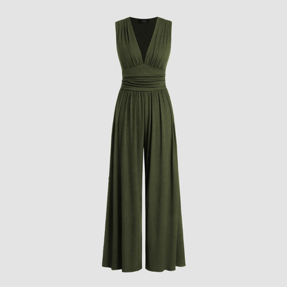 Benedetta | Women's Wide-Leg Stretch Comfort Jumpsuit