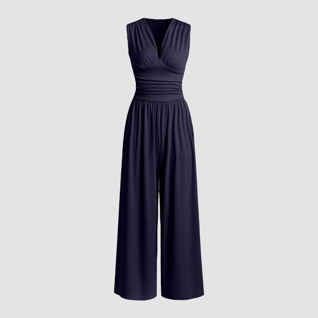 Benedetta | Women's Wide-Leg Stretch Comfort Jumpsuit