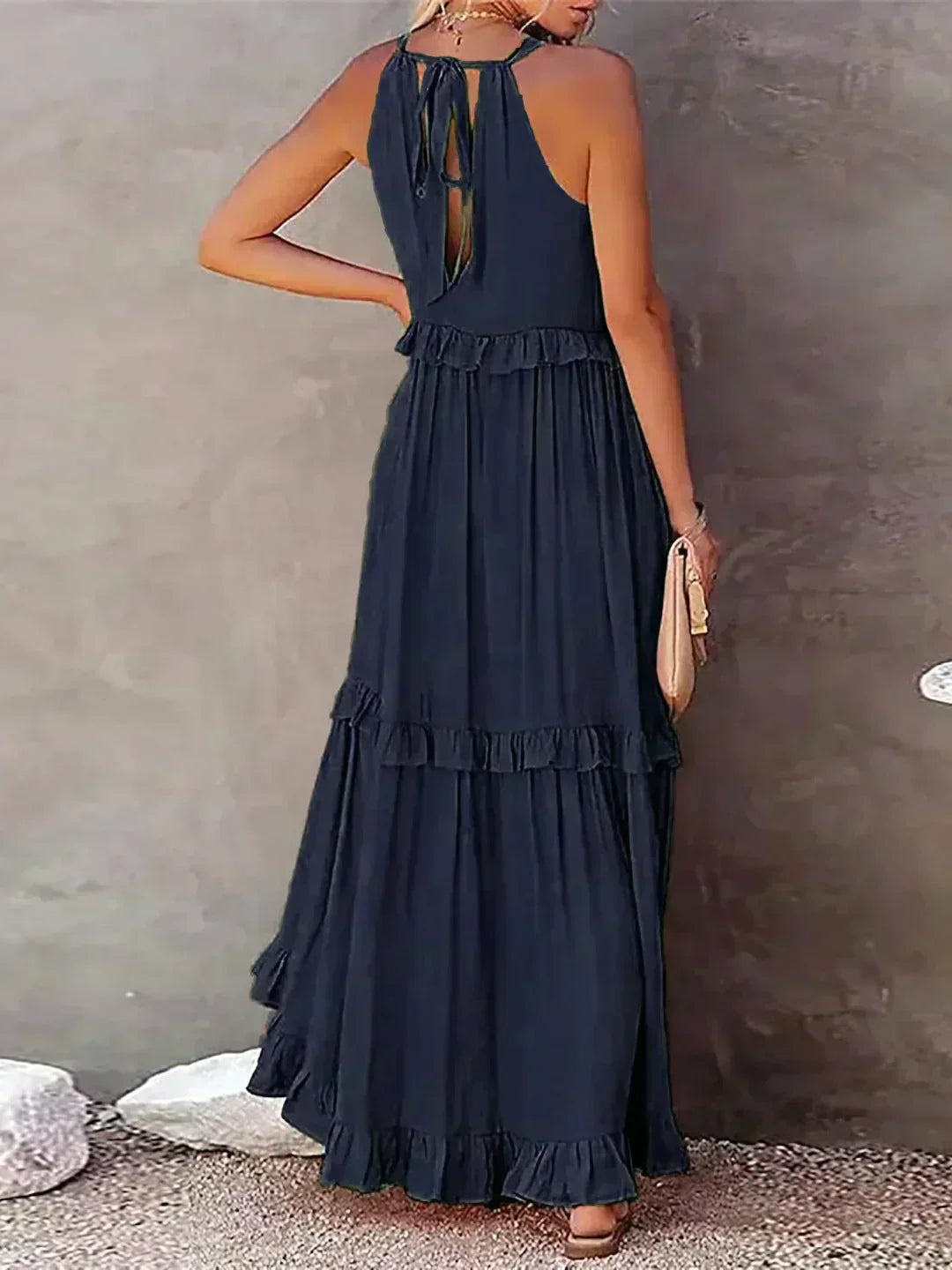 Donatella | Women's Ruffle Casual Refined Dress
