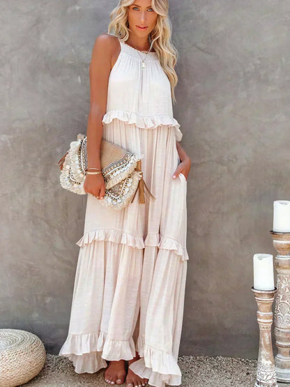 Donatella | Women's Ruffle Casual Refined Dress