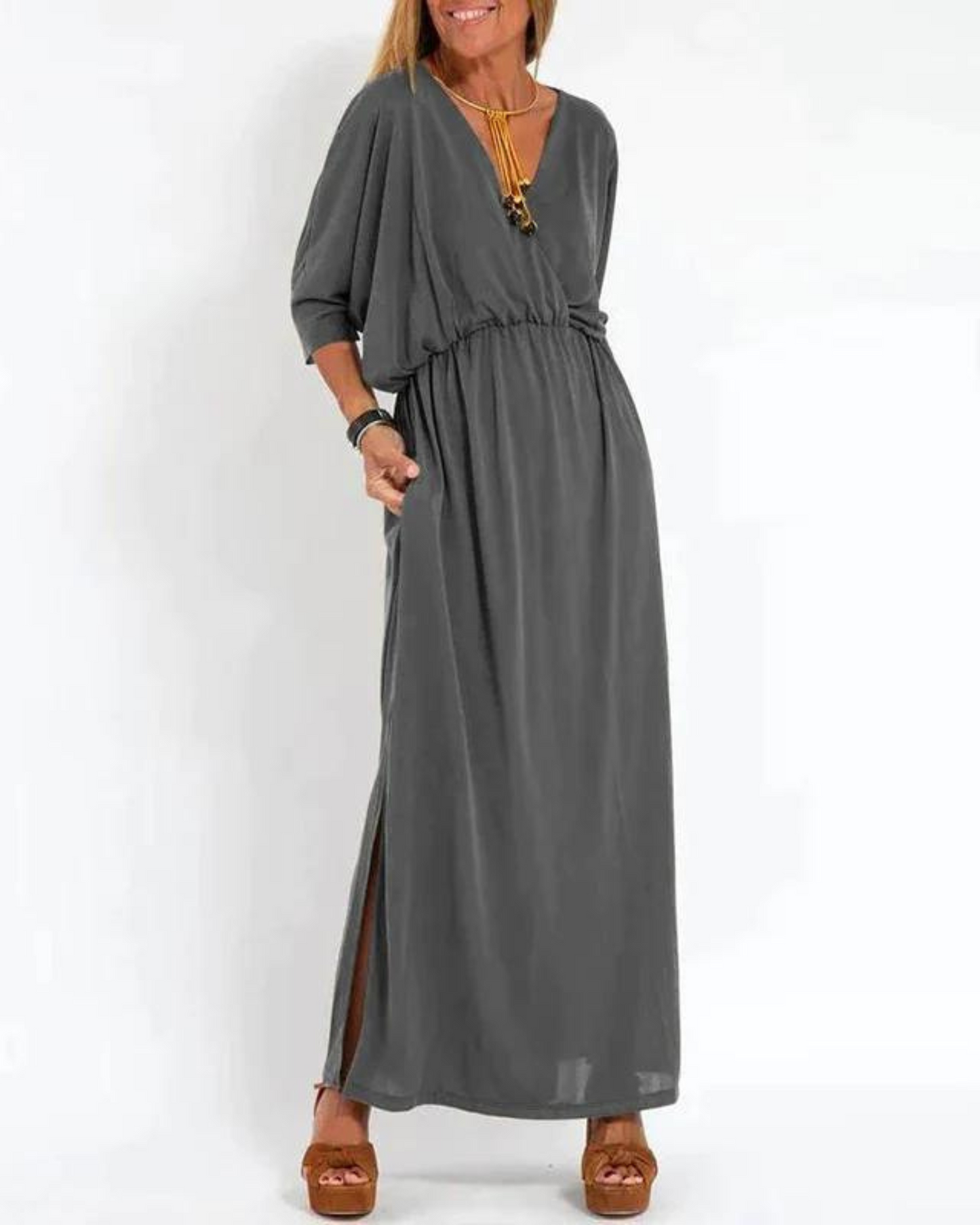 Amalia | Women's Beach Elegant Flowing Dress