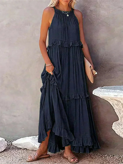 Donatella | Women's Ruffle Casual Refined Dress