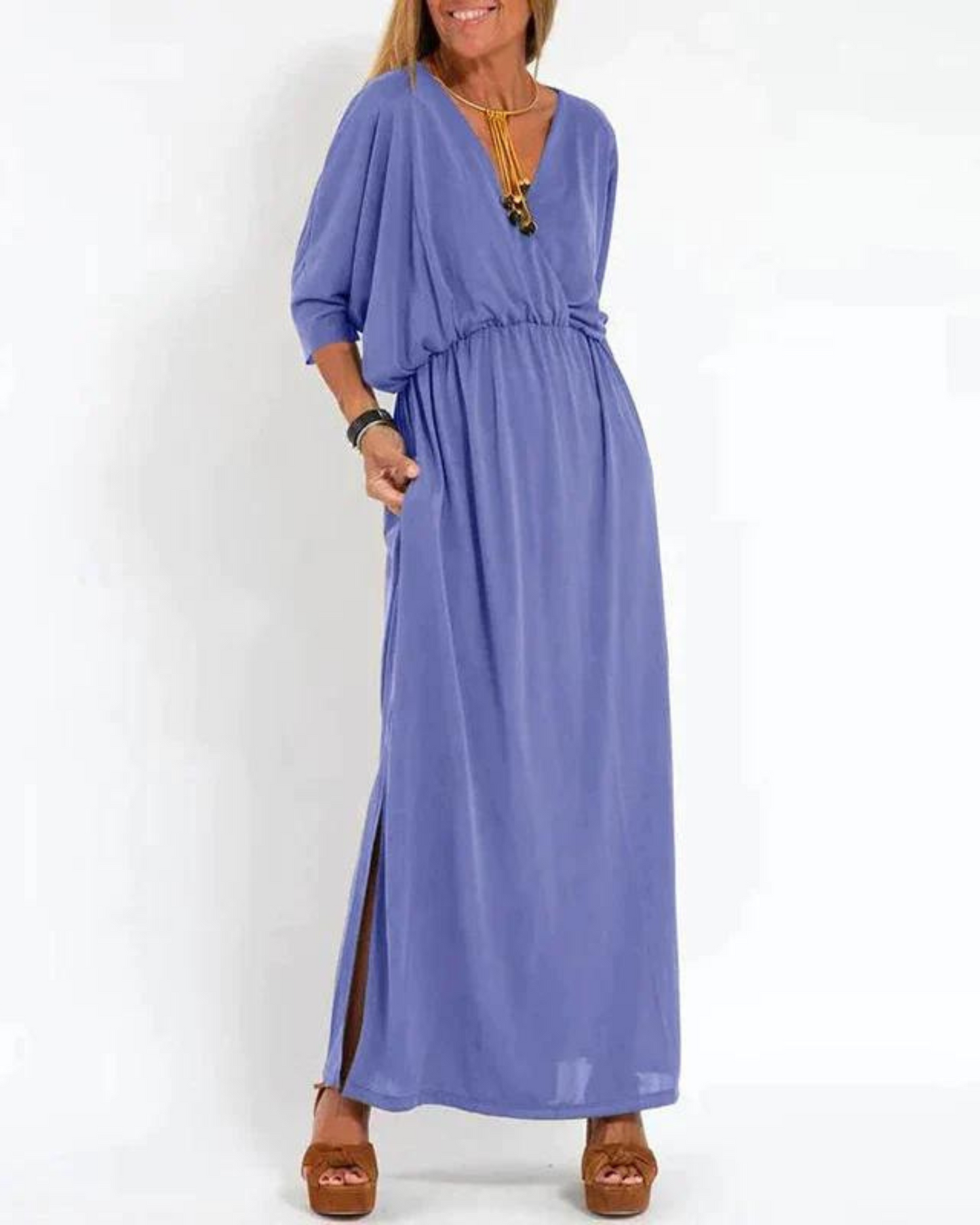 Amalia | Women's Beach Elegant Flowing Dress