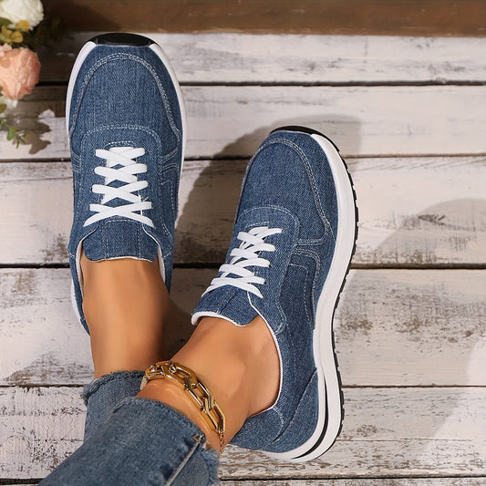 Calliope | Women's Sneakers Denim Trainers