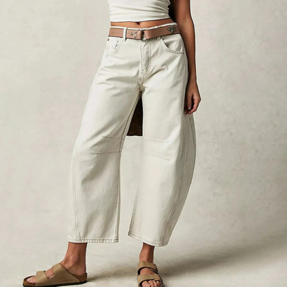 Margarida | Women's Oversized Wide-Leg High Jeans