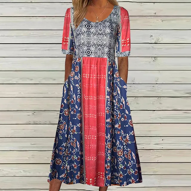 Philomene | Women's Boho Casual Bohemian Dress