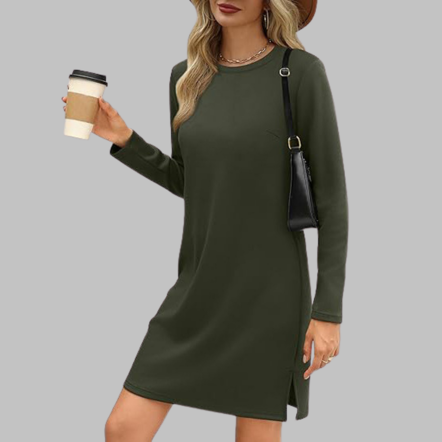 Gwenaelle | Women's Casual Comfortable Full Dress