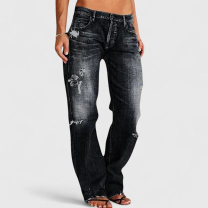 Ailbhin | Women's Lace Casual Low Jeans