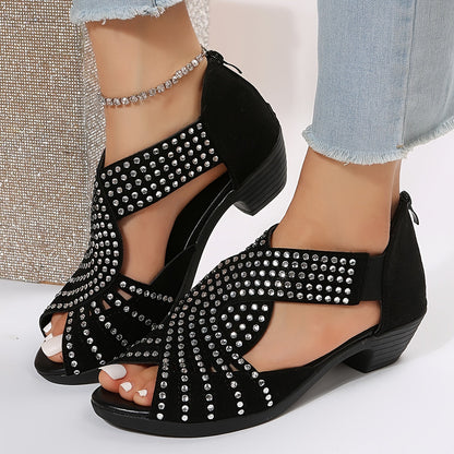 Sorcha | Women's Sequin Casual Adjustable Sandals