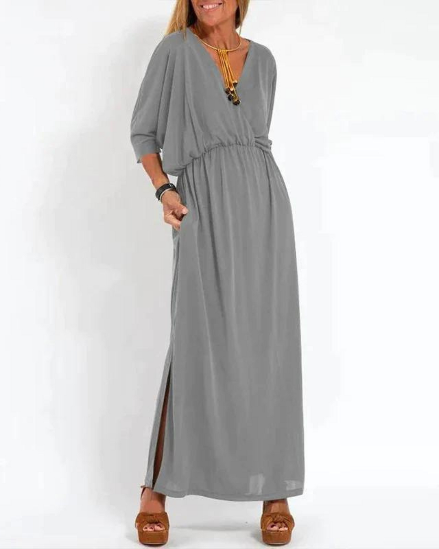 Amalia | Women's Beach Elegant Flowing Dress