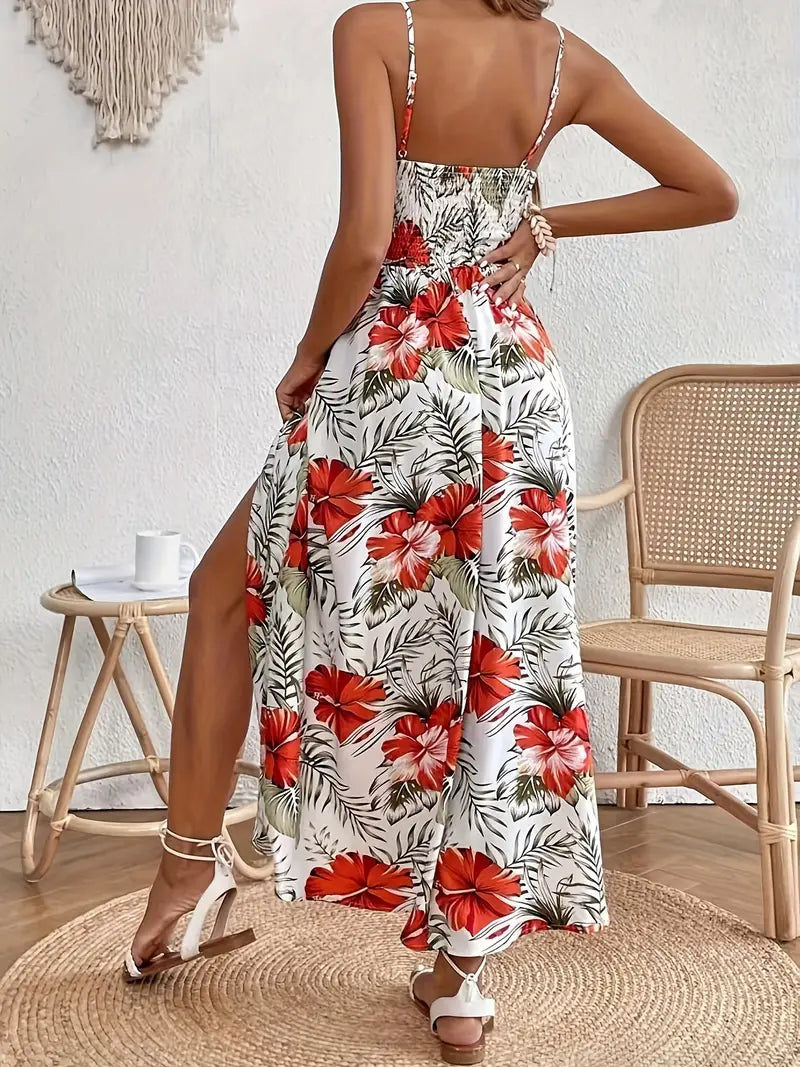 Delira | Women's Midi Floral Wedding Dress