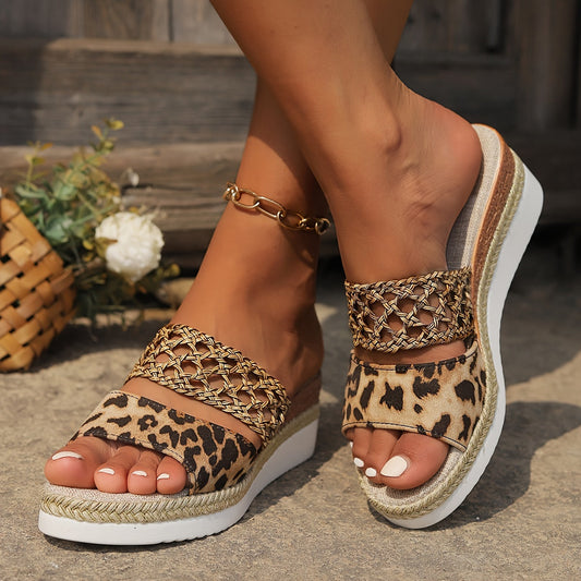 Carys | Women's Casual Woven Wedge Sandals