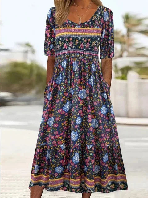 Philomene | Women's Boho Casual Bohemian Dress
