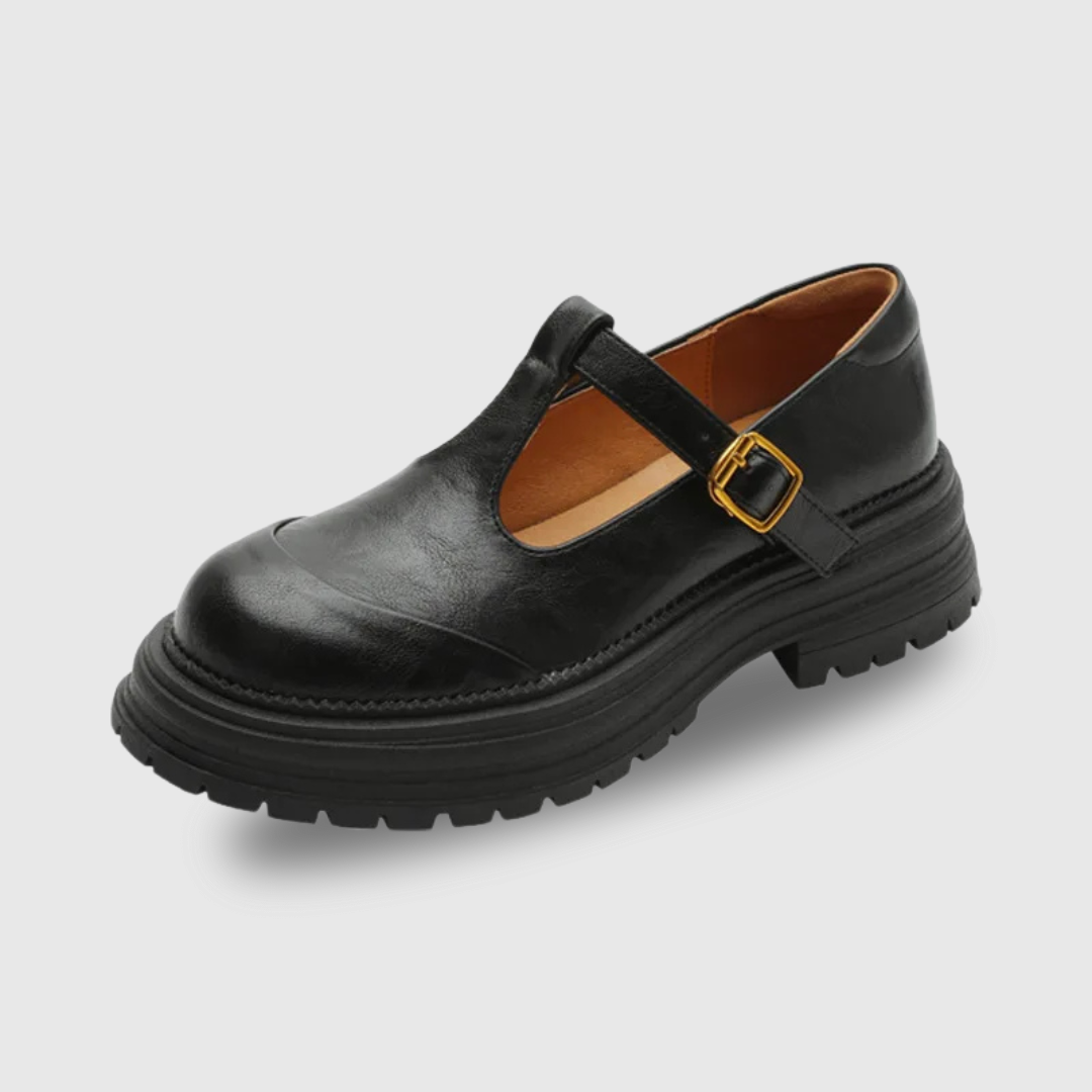 Moon | Women's Lace Casual T-Bar Heels