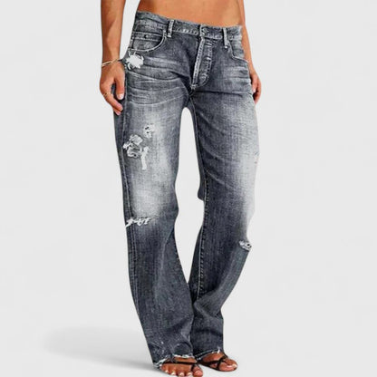 Ailbhin | Women's Lace Casual Low Jeans