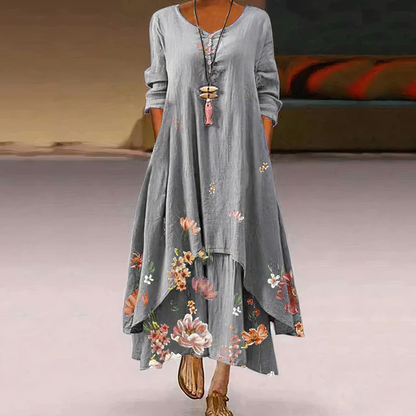 Tamsin | Women's Maxi Floral Oversized Casual Dress