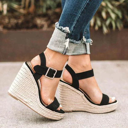 Lilac | Women's Lace Woven Adjustable Sandals