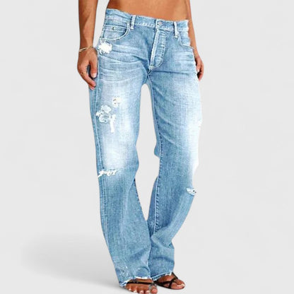 Ailbhin | Women's Lace Casual Low Jeans