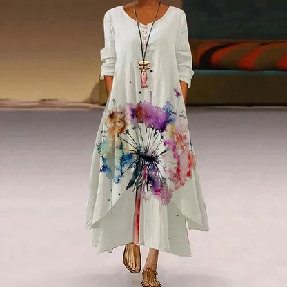 Tamsin | Women's Maxi Floral Oversized Casual Dress