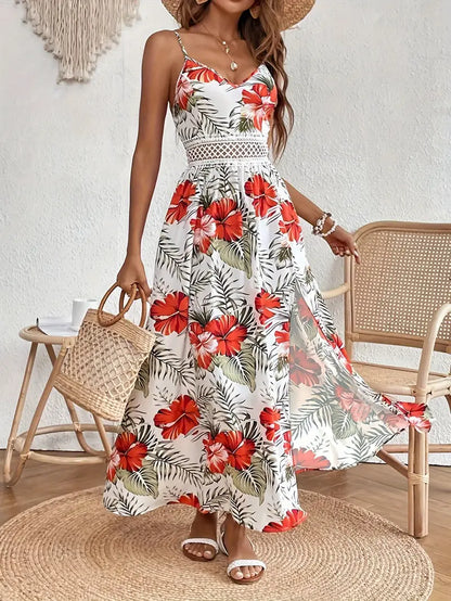 Delira | Women's Midi Floral Wedding Dress