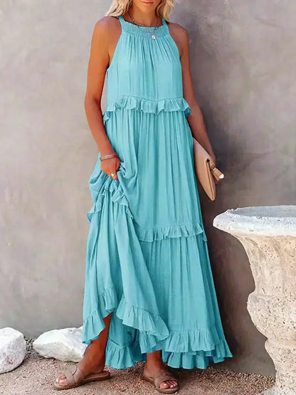 Donatella | Women's Ruffle Casual Refined Dress