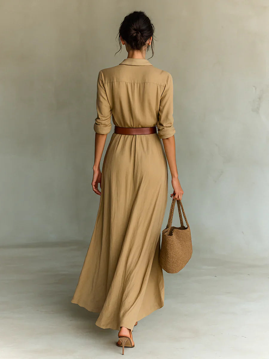 Hermine | Women's Maxi Lapel Full Dress