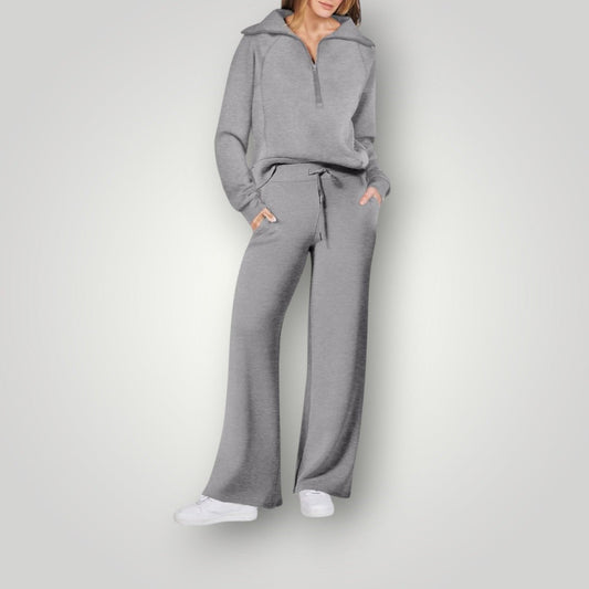 Kammererite | Women's Oversized Wide-Leg Casual Trousers