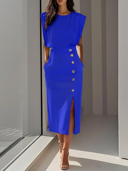 Dorothee | Women's Midi Effortless Charm Dress