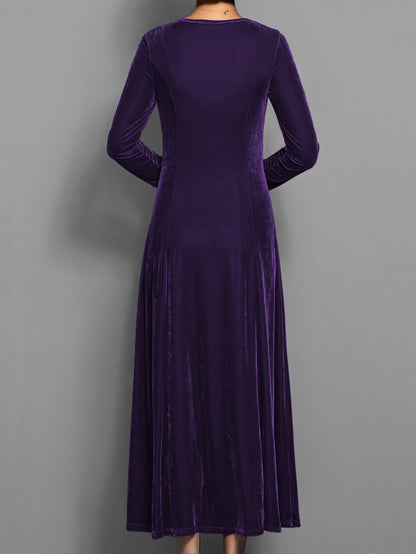Caridad | Women's Lace Velvet Beach Dress