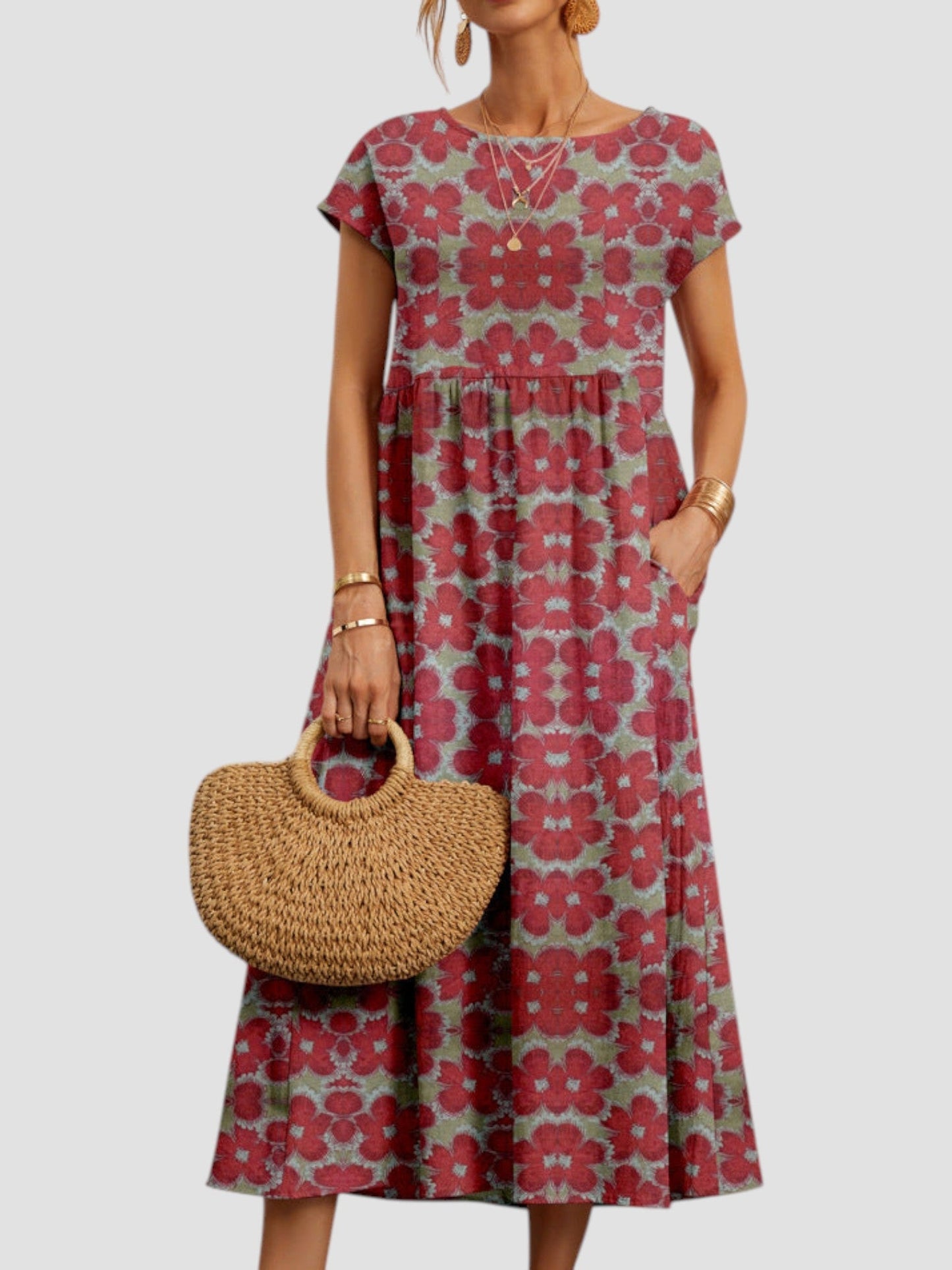 Daniela | Women's Maxi Floral Summer Dress
