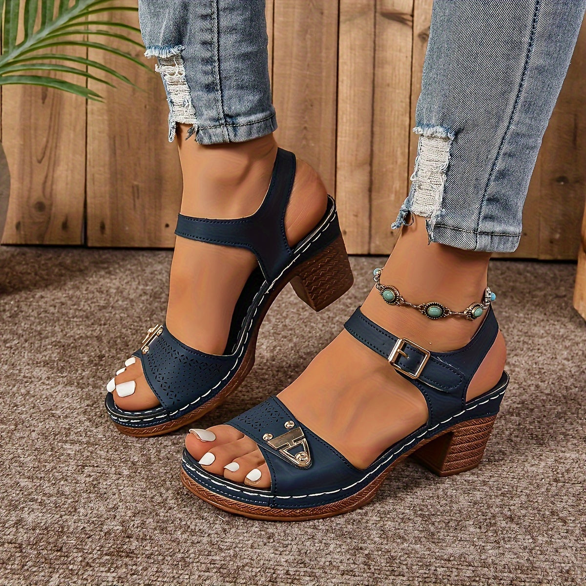 Spice | Women's Lace Casual Strappy Sandals