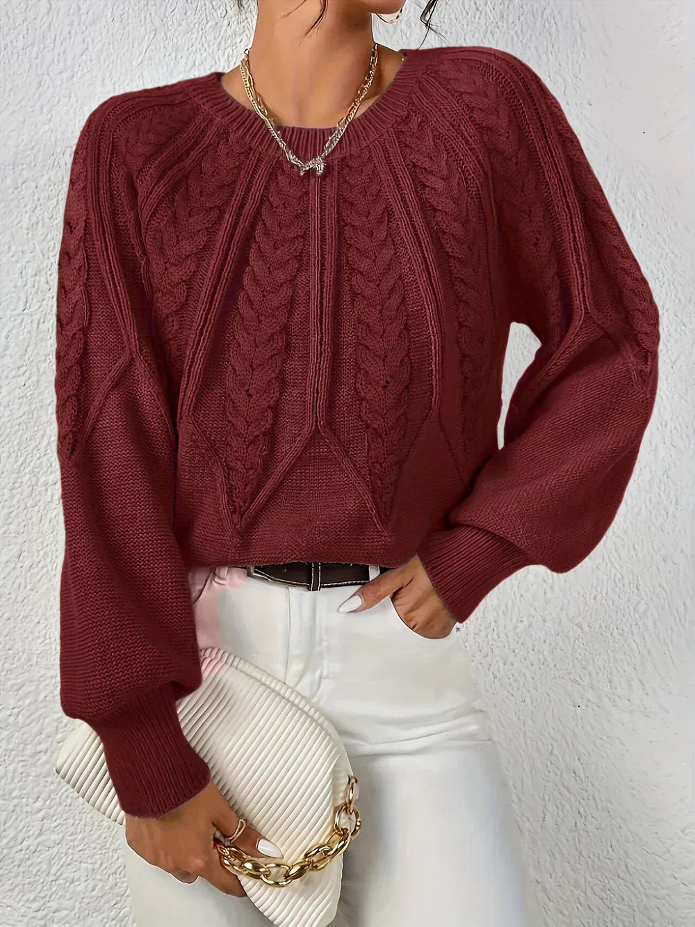 Ulrita | Women's Contemporary Knitted Sweater Jumper