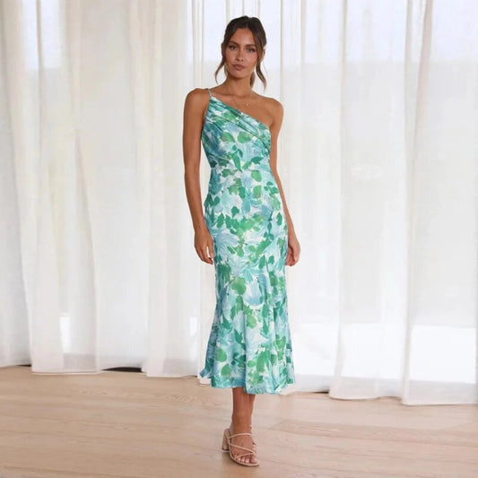 Delena | Women's Midi Floral Wedding Dress