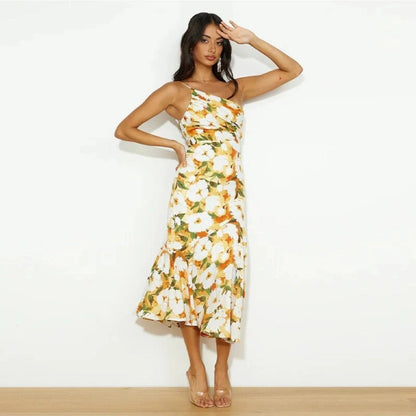 Delena | Women's Midi Floral Wedding Dress