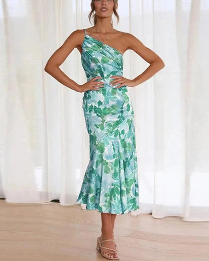 Delena | Women's Midi Floral Wedding Dress