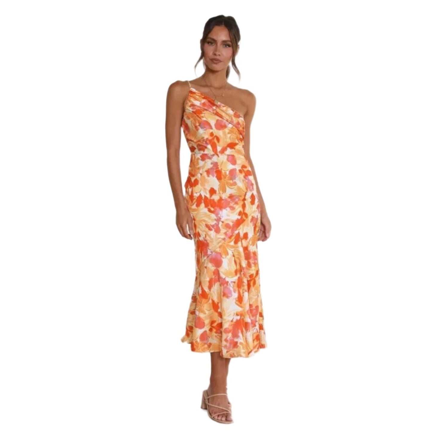 Delena | Women's Midi Floral Wedding Dress
