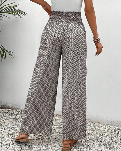 Brina | Women's Oversized Wide-Leg Casual Trousers