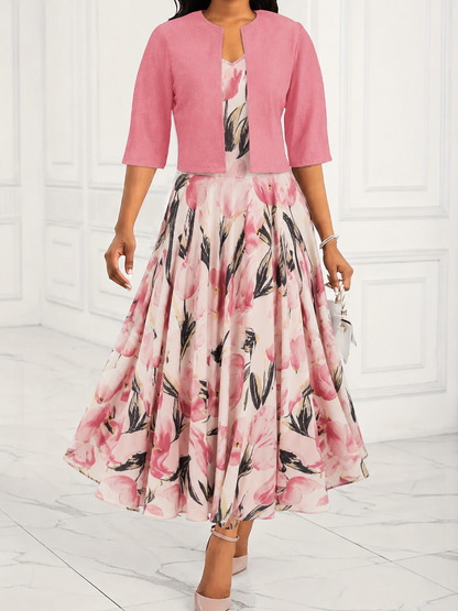 Disela | Women's Maxi Floral Botanical Jacket