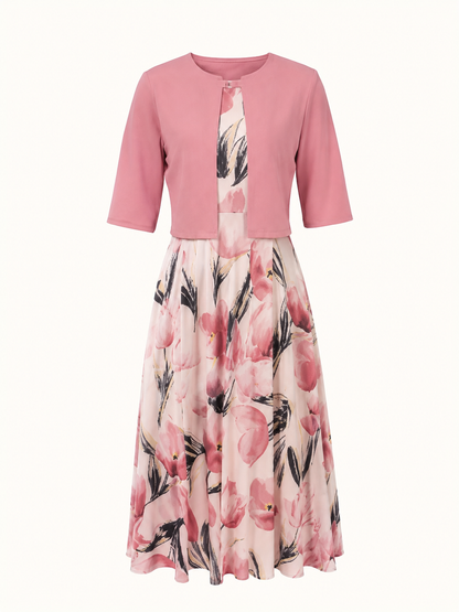 Disela | Women's Maxi Floral Botanical Jacket
