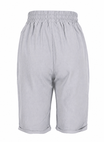 Aillin | Women's Beach Relaxed Capri Trousers