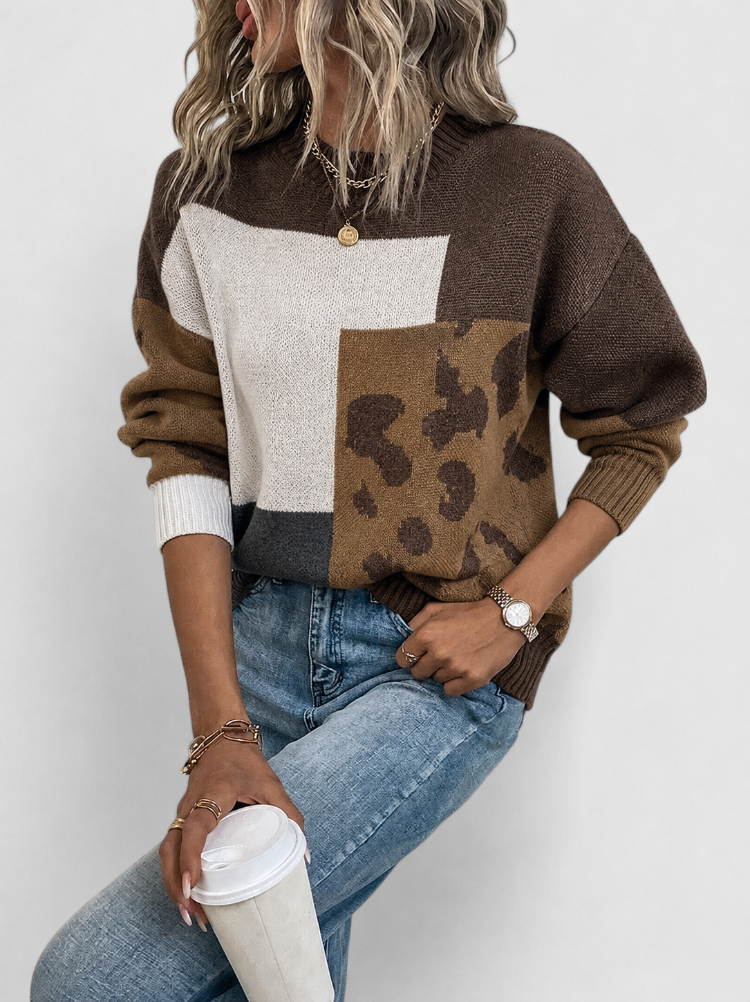 Palisia | Women's Oversized Casual Cozy Jumper