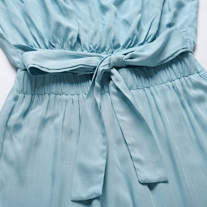 Velama | Women's Lace Wide-Leg Summer Jumpsuit