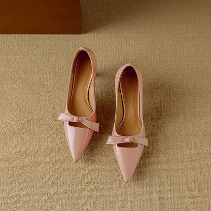 Iona | Women's Cut-Out Workwear Bow Shoes