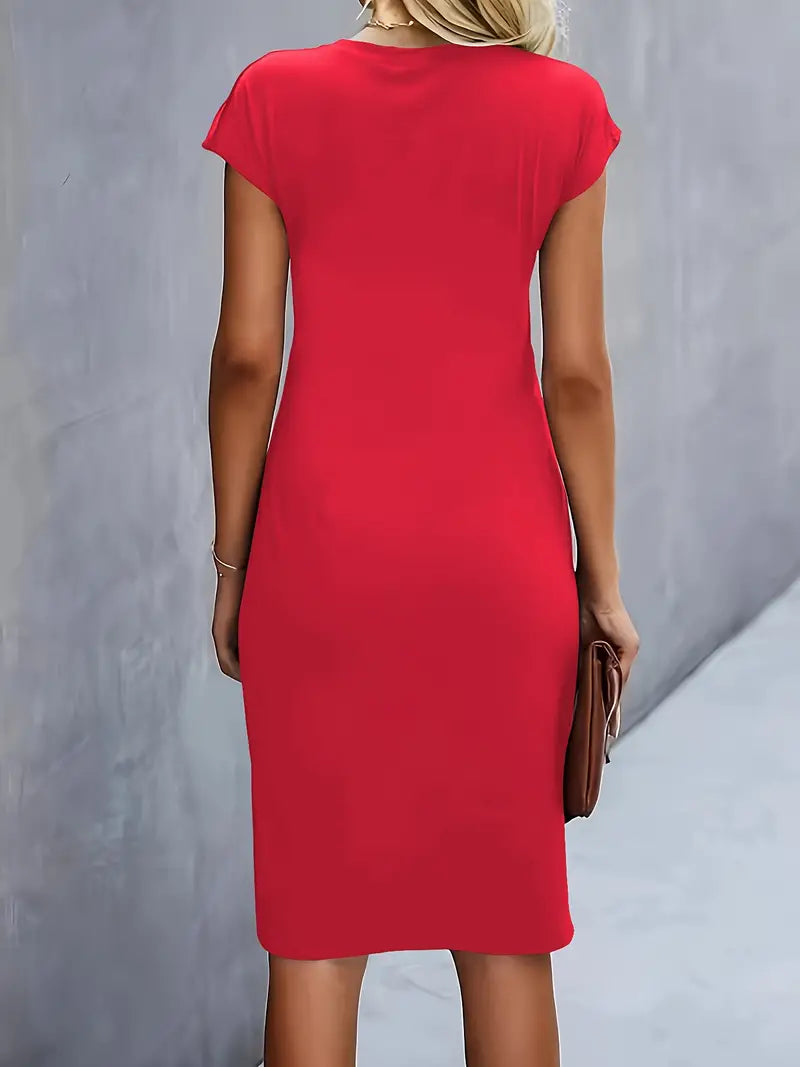 Arlette | Women's Midi Lace Bodycon Workwear Dress
