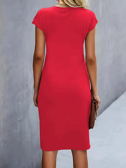 Arlette | Women's Midi Lace Bodycon Workwear Dress