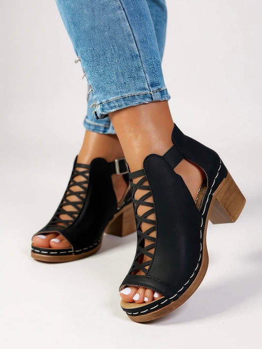 Dorte | Women's Summer Strappy Open-Toe Sandals
