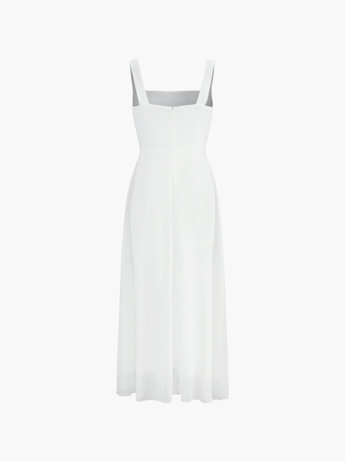 Colette | Women's Midi Square-Neck Wedding Dress